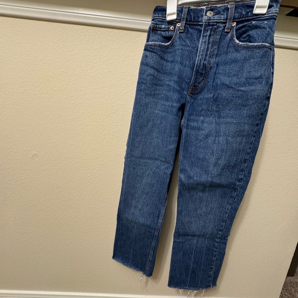 Abercrombie & Fitch Blue Straight Jeans Classic Style